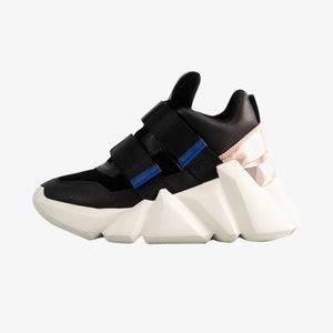 🖤Amazing United Nude Space Kick Black/White Shoes, Size 9 US, 40 EU